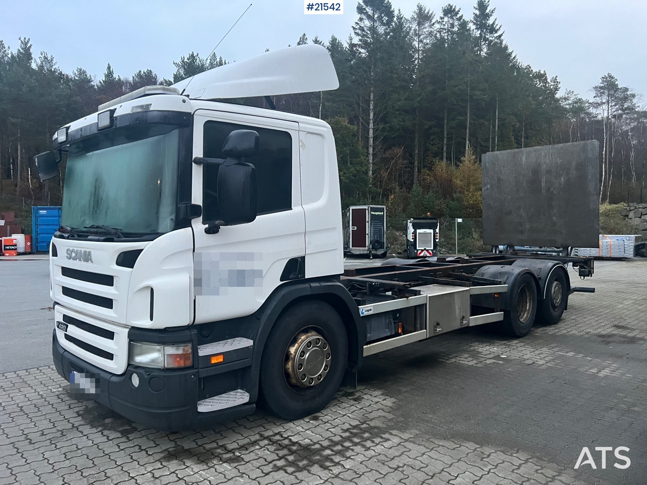 Scania P420 6x2 chassi m/ lift Rep.Objekt - Φορτηγό σασί: φωτογραφία 1 Scania P420 6x2 chassi m/ lift Rep.Objekt - Φορτηγό σασί: φωτογραφία 1