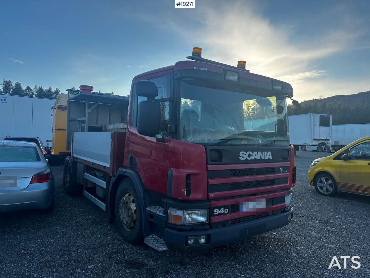 Scania P94 bufferbil m/ Euroskilt pute. Lav km - Κοινοτικο όχημα/ Ειδικό όχημα, Φορτηγό: φωτογραφία 1 Scania P94 bufferbil m/ Euroskilt pute. Lav km - Κοινοτικο όχημα/ Ειδικό όχημα, Φορτηγό: φωτογραφία 1