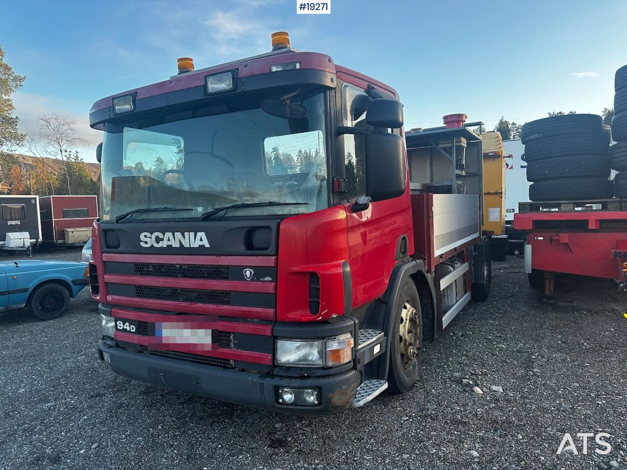 Scania P94 bufferbil m/ Euroskilt pute. Lav km - Κοινοτικο όχημα/ Ειδικό όχημα, Φορτηγό: φωτογραφία 3 Scania P94 bufferbil m/ Euroskilt pute. Lav km - Κοινοτικο όχημα/ Ειδικό όχημα, Φορτηγό: φωτογραφία 3