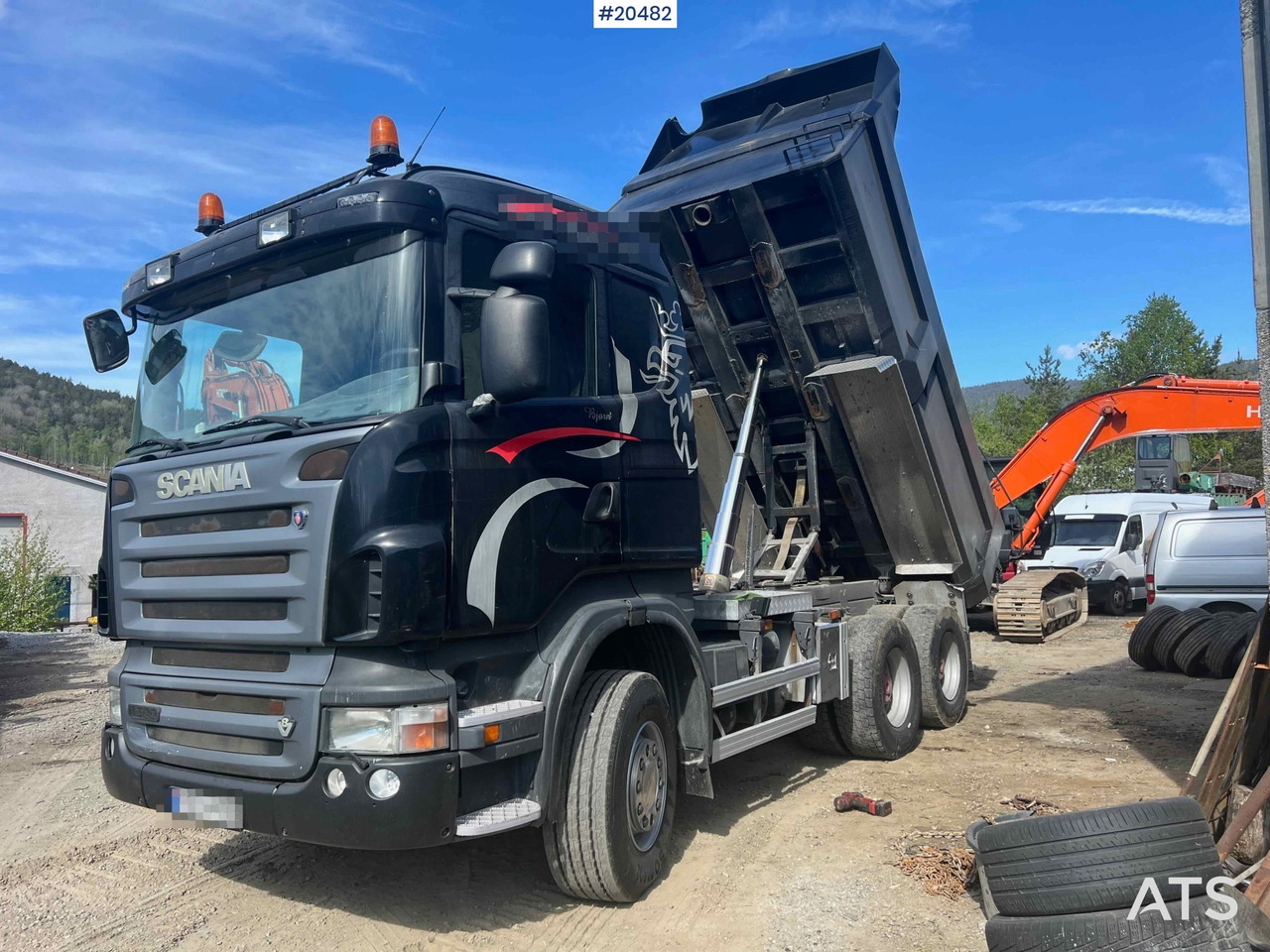 Scania R500 - Φορτηγό ανατρεπόμενο: φωτογραφία 1 Scania R500 - Φορτηγό ανατρεπόμενο: φωτογραφία 1
