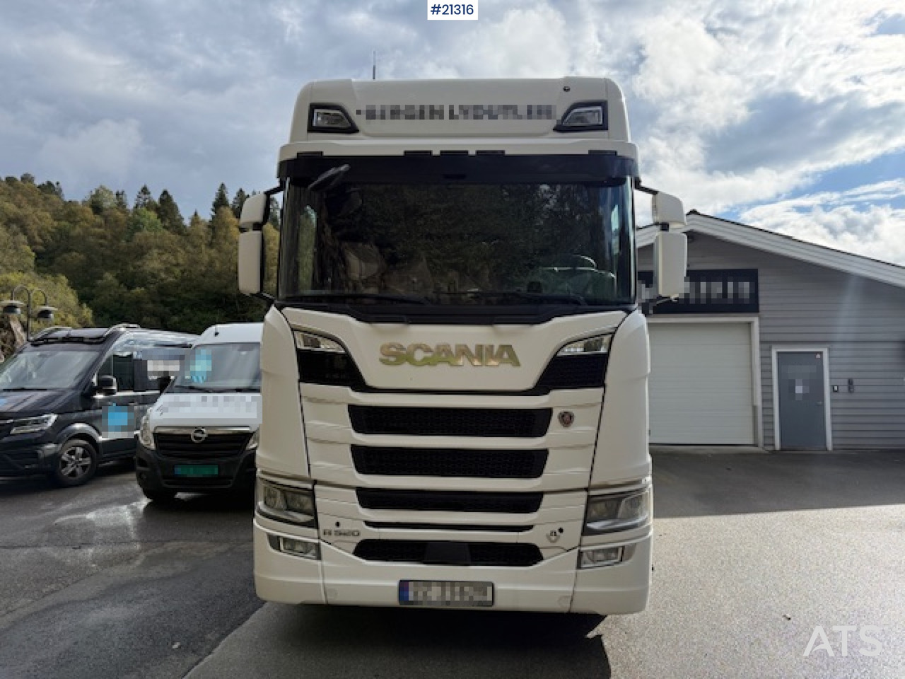 Scania R520 - Φορτηγό κόφα: φωτογραφία 2 Scania R520 - Φορτηγό κόφα: φωτογραφία 2