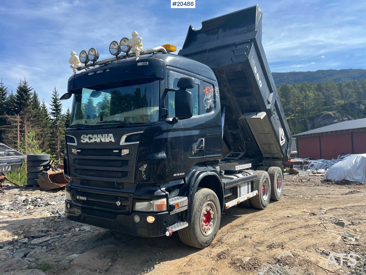 Scania R560 - Φορτηγό ανατρεπόμενο: φωτογραφία 1 Scania R560 - Φορτηγό ανατρεπόμενο: φωτογραφία 1
