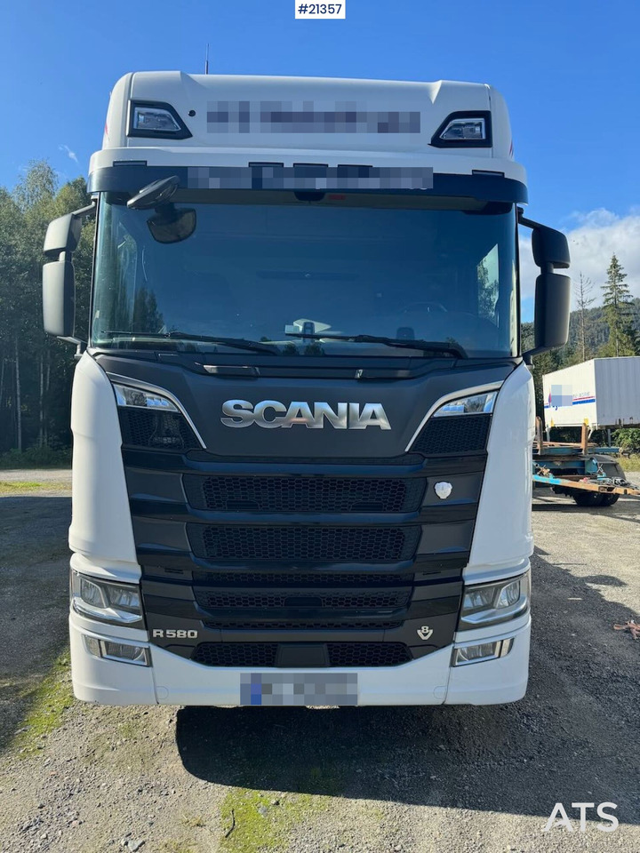 Scania R580 - Φορτηγό μεταφοράς εμπορευματοκιβωτίων/ Κινητό αμάξωμα: φωτογραφία 4 Scania R580 - Φορτηγό μεταφοράς εμπορευματοκιβωτίων/ Κινητό αμάξωμα: φωτογραφία 4