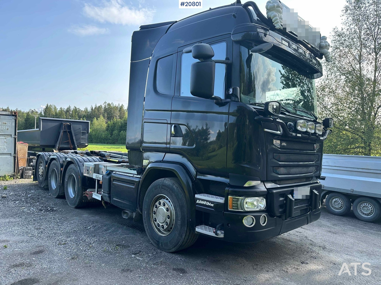 Scania R580 - Φορτηγό φόρτωσης γάντζου: φωτογραφία 1 Scania R580 - Φορτηγό φόρτωσης γάντζου: φωτογραφία 1
