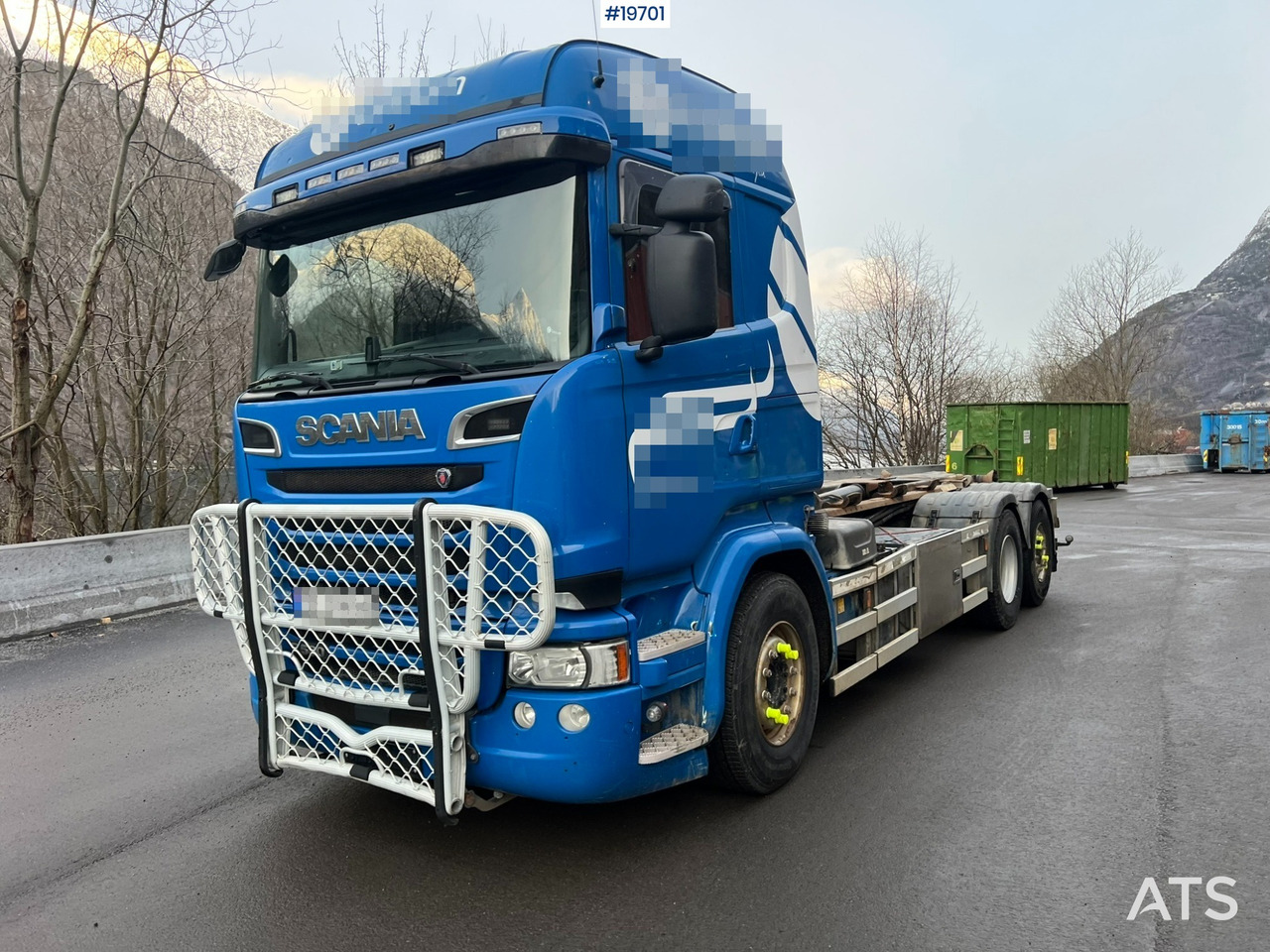 Scania R580 - Φορτηγό φόρτωσης γάντζου: φωτογραφία 4 Scania R580 - Φορτηγό φόρτωσης γάντζου: φωτογραφία 4