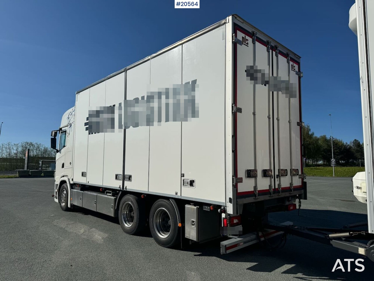 Scania S650 - Φορτηγό κόφα: φωτογραφία 4 Scania S650 - Φορτηγό κόφα: φωτογραφία 4