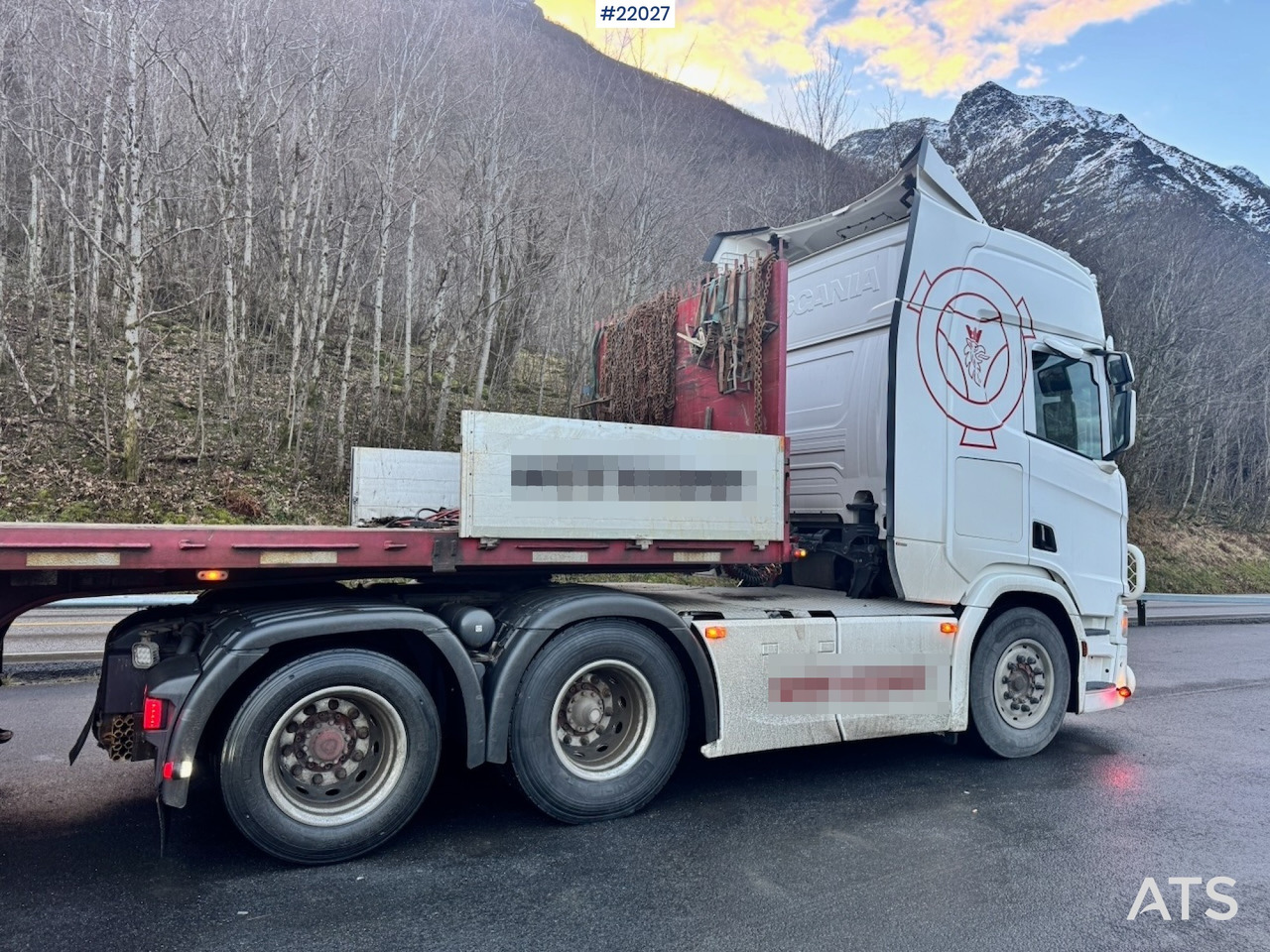 Scania Scania R580 6x2 Trekkvogn - Τράκτορας: φωτογραφία 5 Scania Scania R580 6x2 Trekkvogn - Τράκτορας: φωτογραφία 5