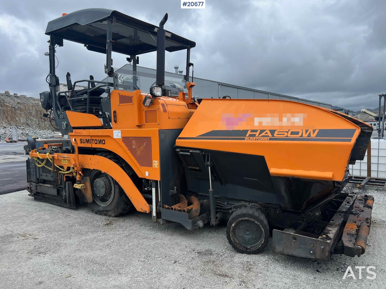 Sumitomo HA60W-8 - Μηχανών ασφάλτου: φωτογραφία 2 Sumitomo HA60W-8 - Μηχανών ασφάλτου: φωτογραφία 2