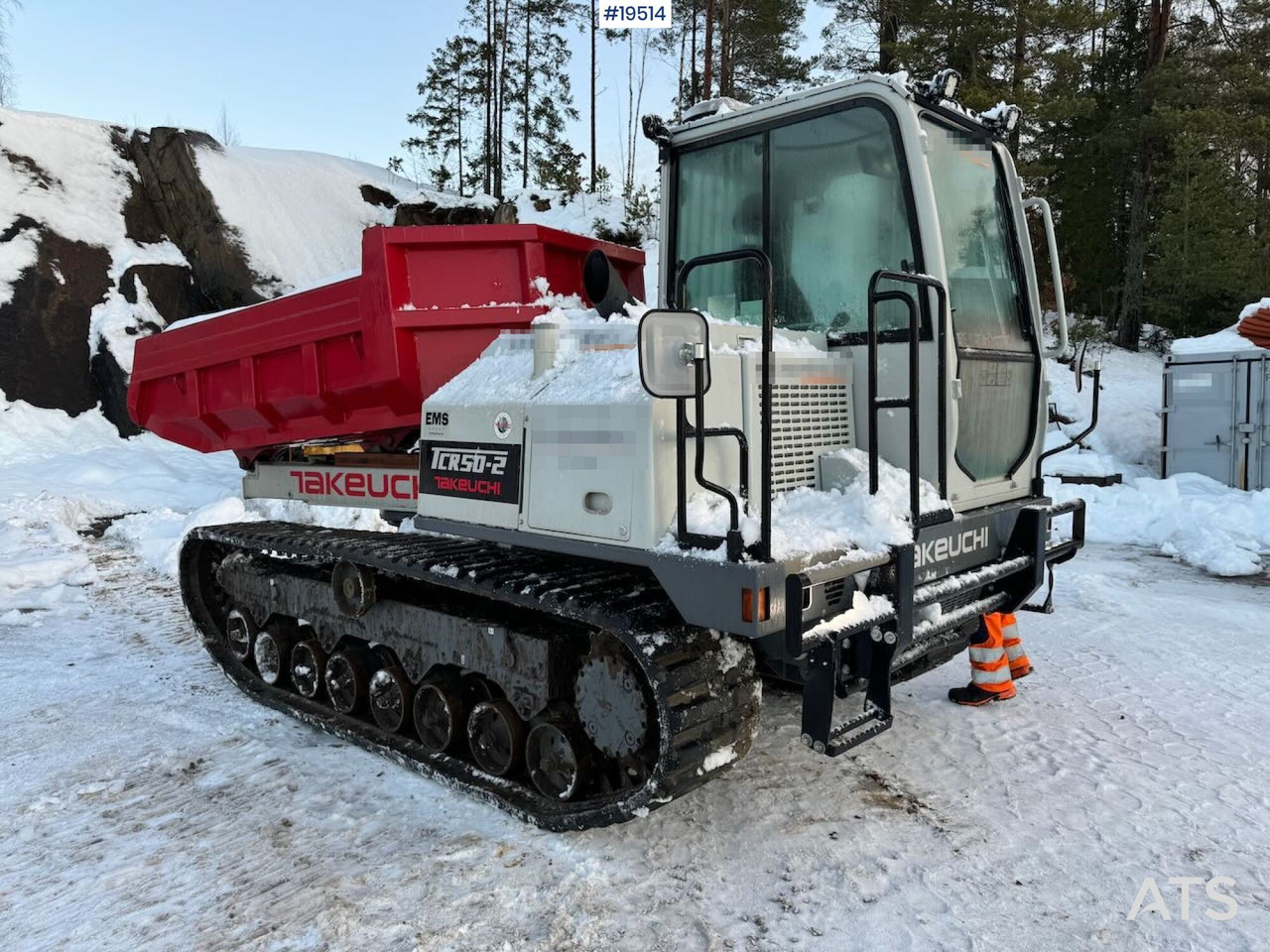 Takeuchi TCR50-2 - Ανατρεπόμενο όχημα: φωτογραφία 1 Takeuchi TCR50-2 - Ανατρεπόμενο όχημα: φωτογραφία 1