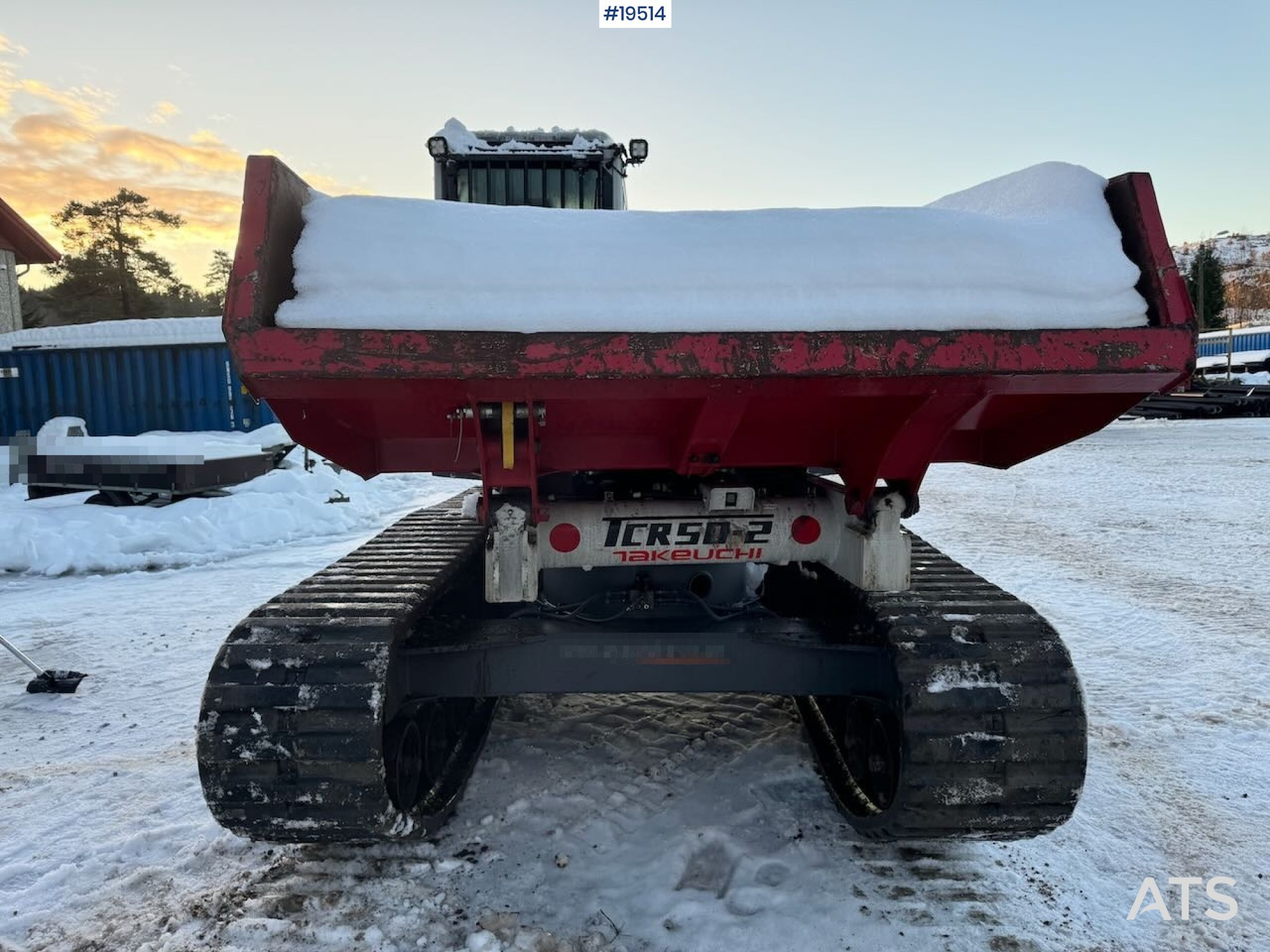Takeuchi TCR50-2 - Ανατρεπόμενο όχημα: φωτογραφία 4 Takeuchi TCR50-2 - Ανατρεπόμενο όχημα: φωτογραφία 4