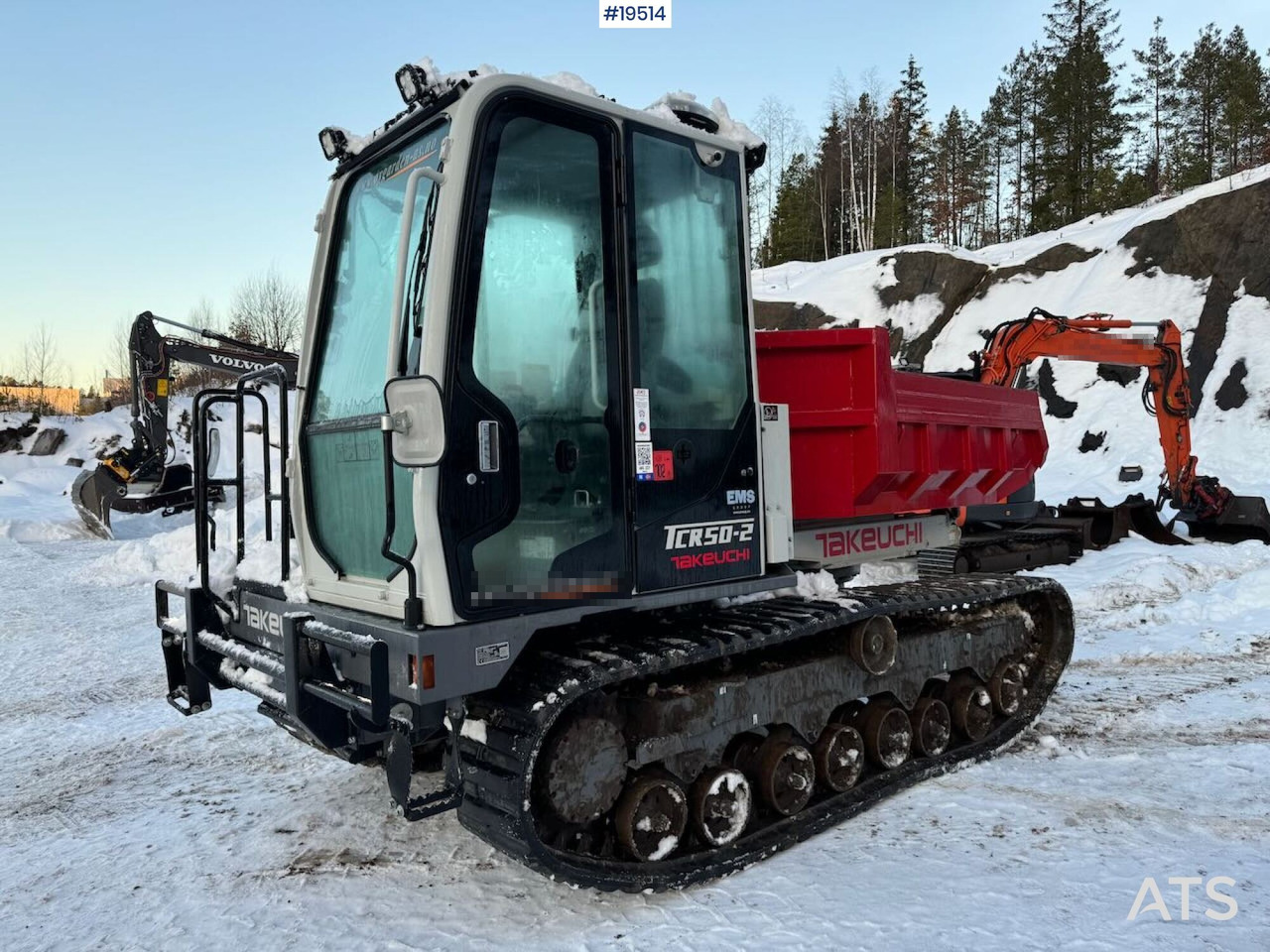 Takeuchi TCR50-2 - Ανατρεπόμενο όχημα: φωτογραφία 2 Takeuchi TCR50-2 - Ανατρεπόμενο όχημα: φωτογραφία 2