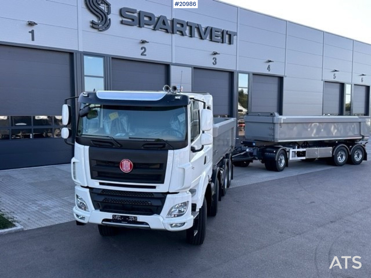 Tatra 8P6R43 - Φορτηγό ανατρεπόμενο: φωτογραφία 2 Tatra 8P6R43 - Φορτηγό ανατρεπόμενο: φωτογραφία 2