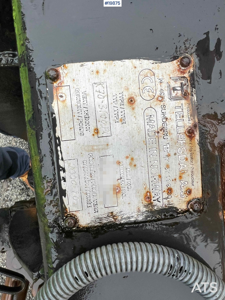 Κατασκευή μηχανήματα Tellefsdal K70: φωτογραφία 23