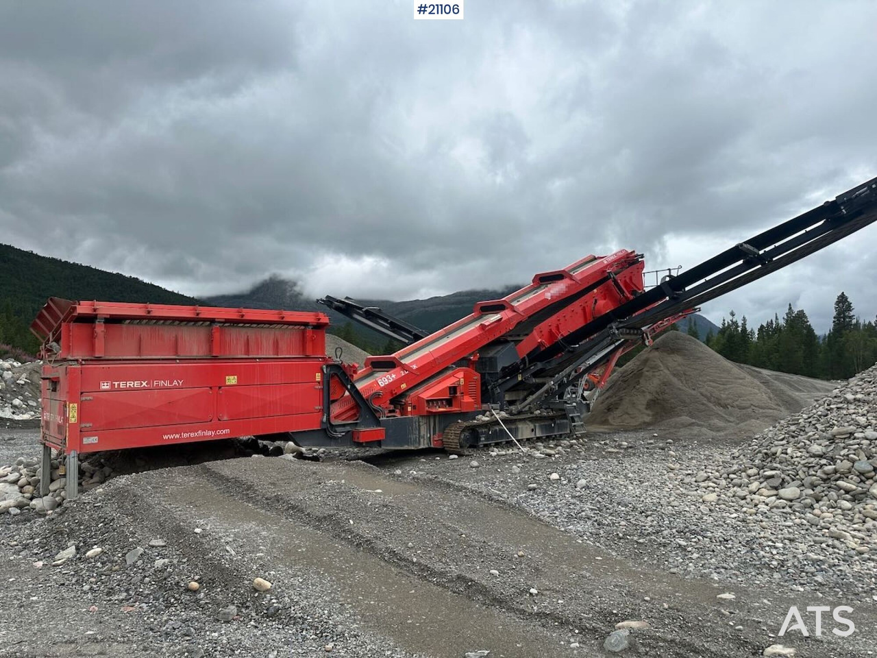 Terex Finlay 693+ - Διαλογής: φωτογραφία 1 Terex Finlay 693+ - Διαλογής: φωτογραφία 1