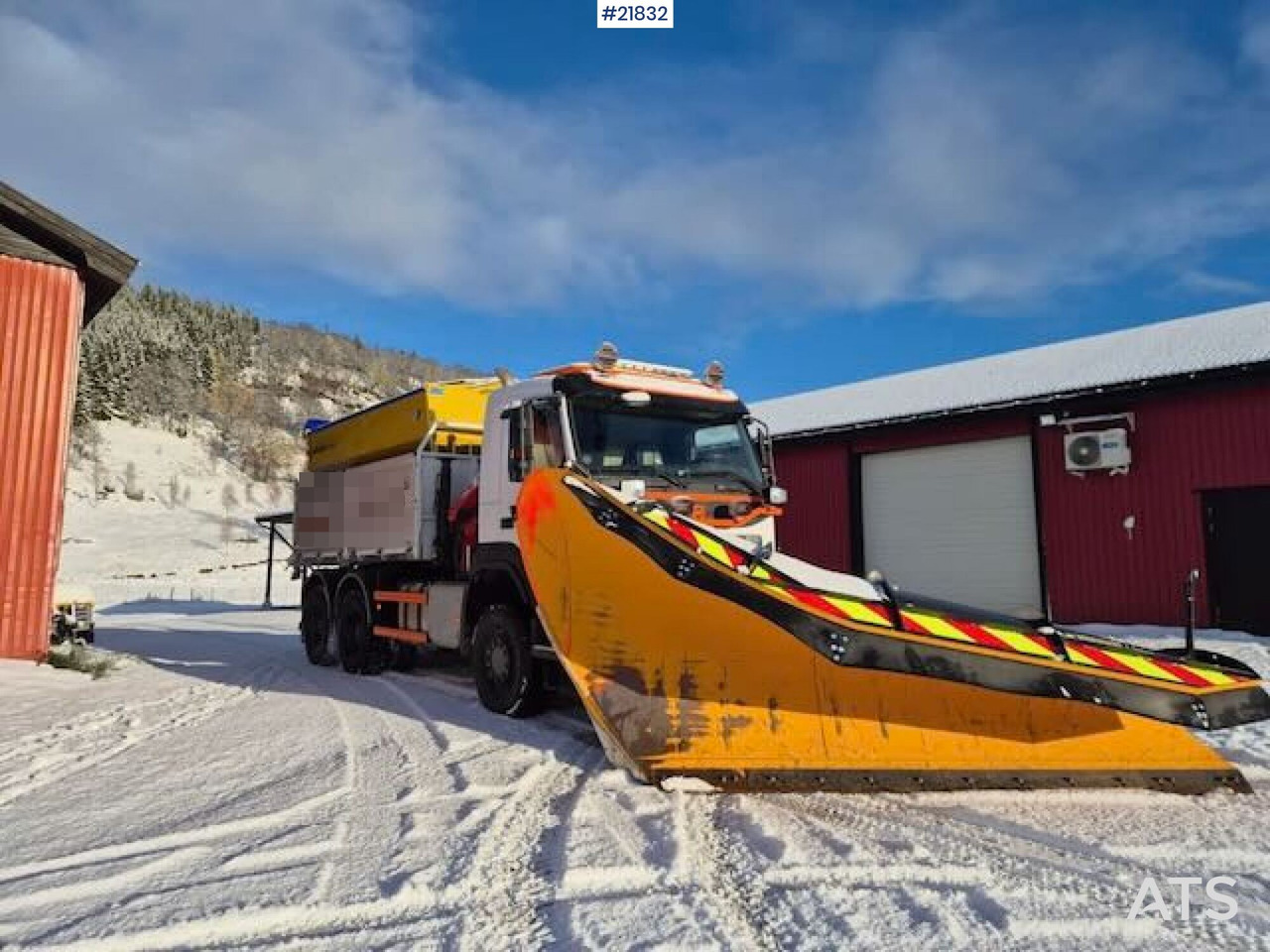 Volvo 2019 Volvo FMX 6x6 brøyterigget tippbil m/ 9,5 t/m kran, 2 sett dekk og lettkasse - Φορτηγό ανατρεπόμενο: φωτογραφία 5 Volvo 2019 Volvo FMX 6x6 brøyterigget tippbil m/ 9,5 t/m kran, 2 sett dekk og lettkasse - Φορτηγό ανατρεπόμενο: φωτογραφία 5