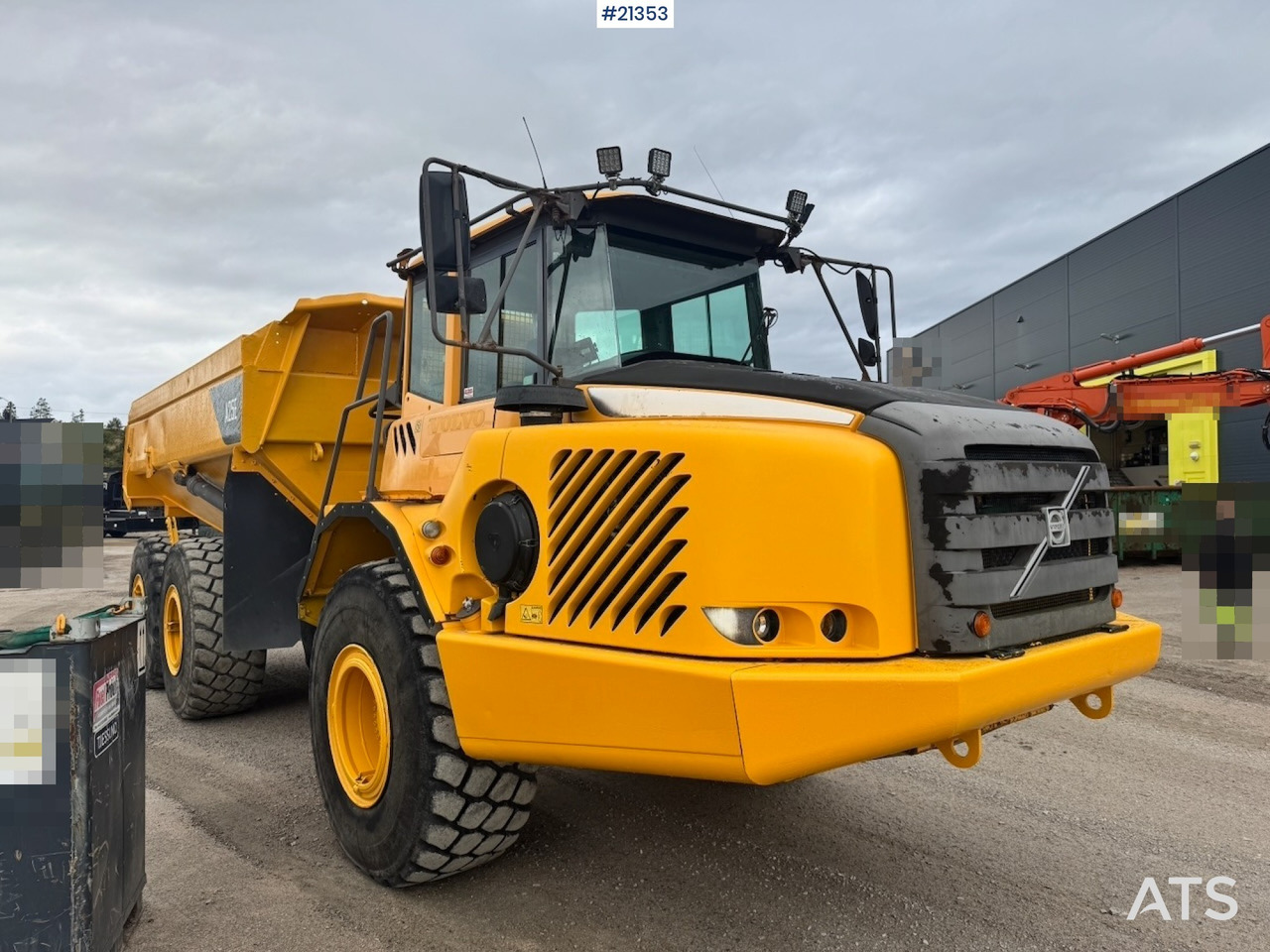 Αρθρωτό φορτηγό Volvo A25E: φωτογραφία 8