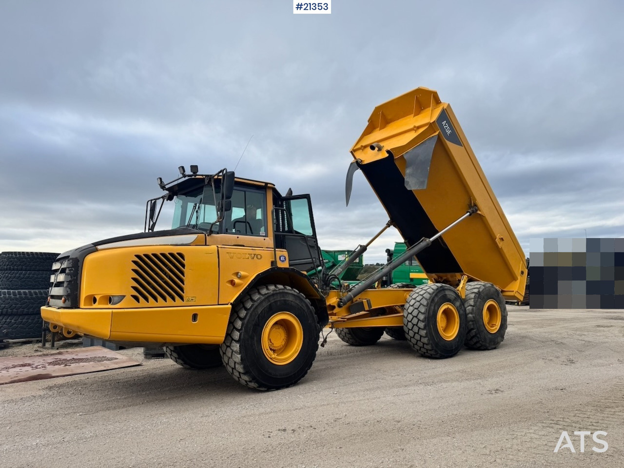 Αρθρωτό φορτηγό Volvo A25E: φωτογραφία 34