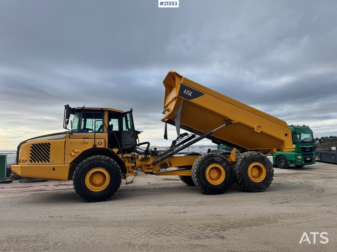Αρθρωτό φορτηγό Volvo A25E: φωτογραφία 35
