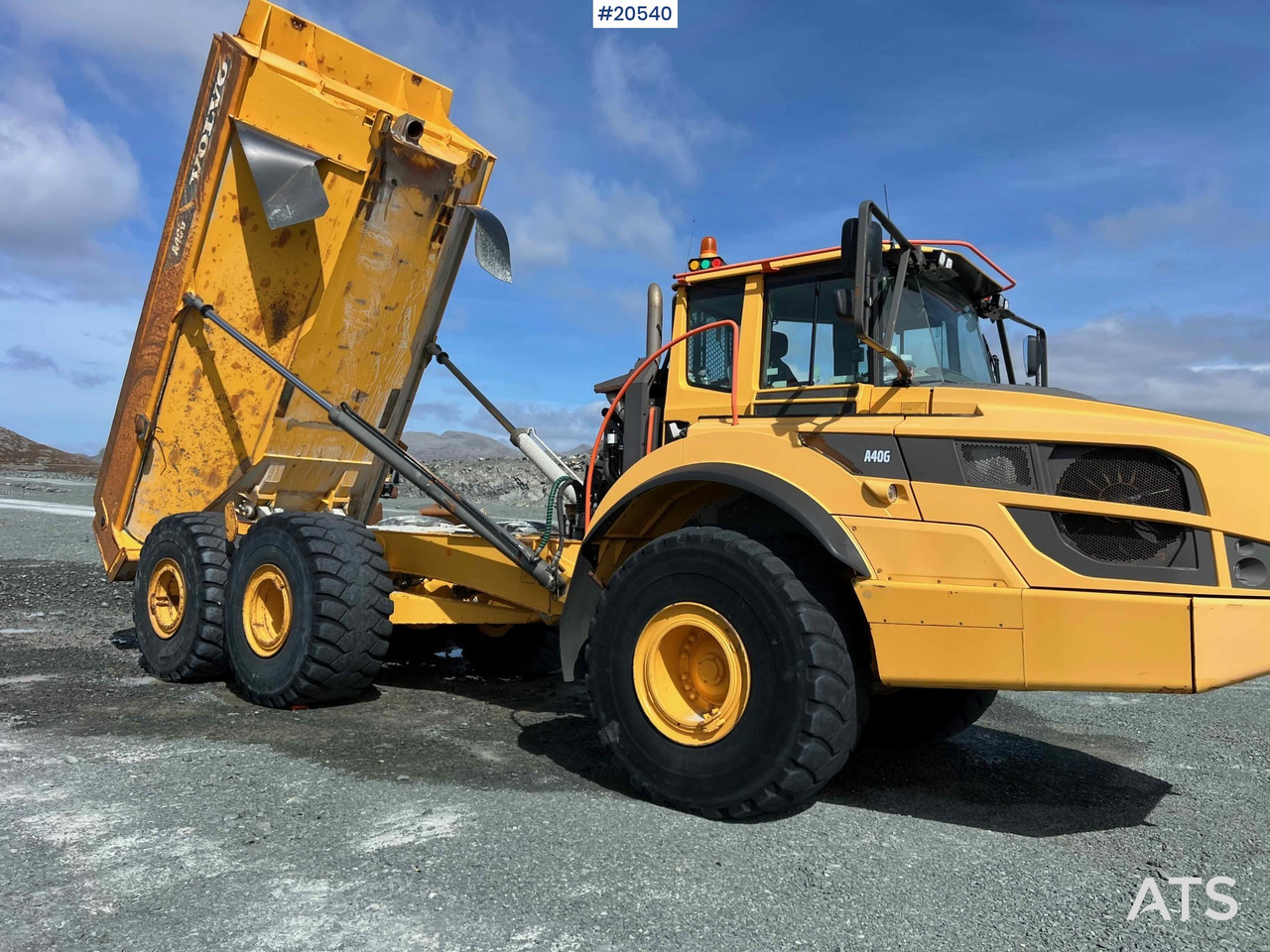 Volvo A40G - Ανατρεπόμενο όχημα: φωτογραφία 2 Volvo A40G - Ανατρεπόμενο όχημα: φωτογραφία 2
