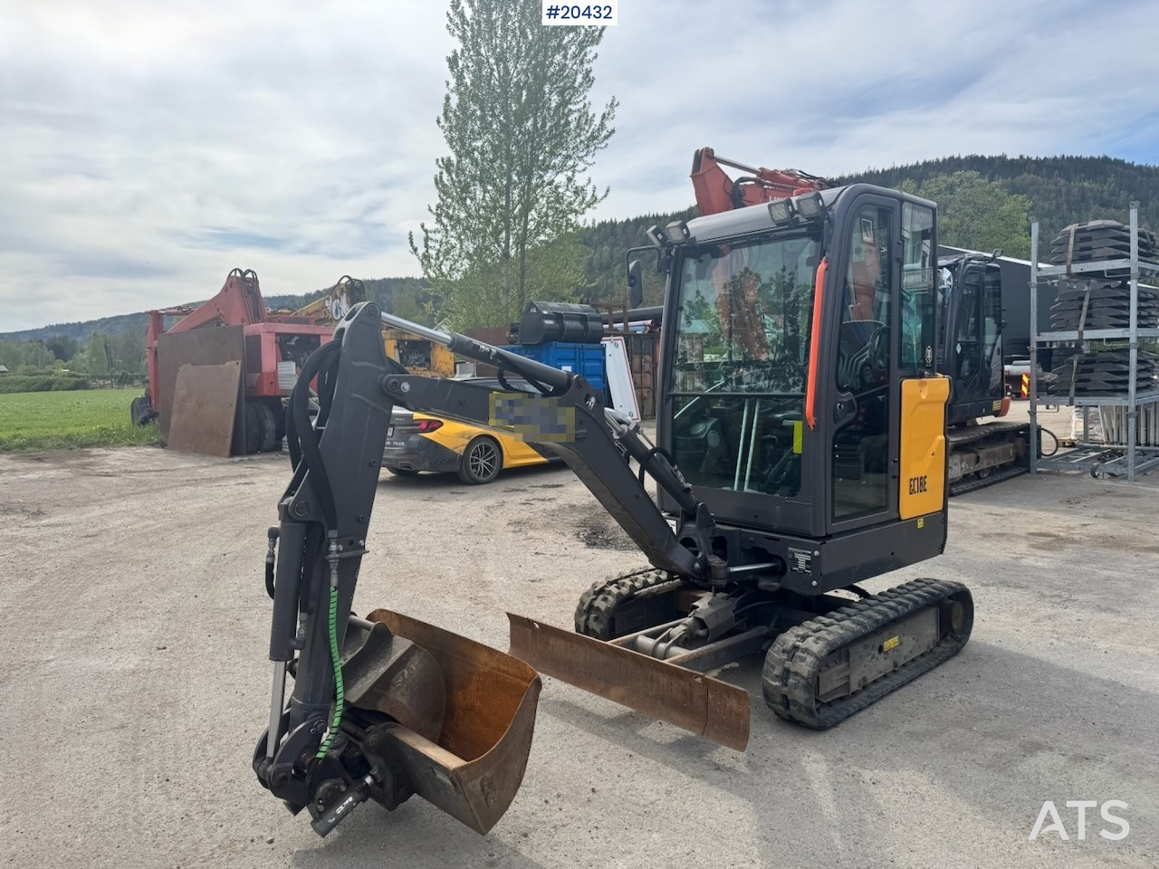 Volvo EC18E - Εκσκαφέας: φωτογραφία 1 Volvo EC18E - Εκσκαφέας: φωτογραφία 1