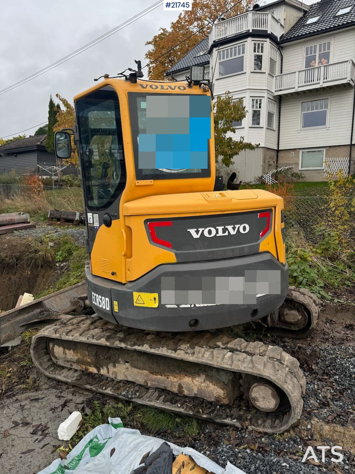 Volvo ECR58D Beltegraver m/ tilt og skuffe - Ερπυστριοφόρος εκσκαφέας: φωτογραφία 3 Volvo ECR58D Beltegraver m/ tilt og skuffe - Ερπυστριοφόρος εκσκαφέας: φωτογραφία 3