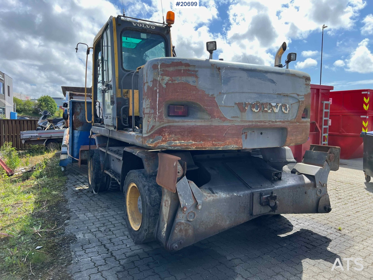 Volvo EW160B - Ελαστιχοφόρος φορτωτής: φωτογραφία 2 Volvo EW160B - Ελαστιχοφόρος φορτωτής: φωτογραφία 2