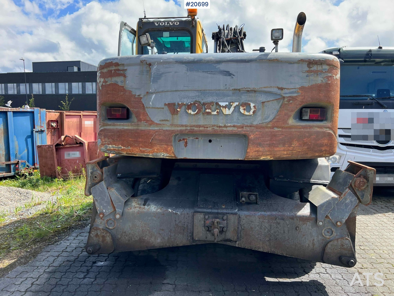 Volvo EW160B - Ελαστιχοφόρος φορτωτής: φωτογραφία 5 Volvo EW160B - Ελαστιχοφόρος φορτωτής: φωτογραφία 5