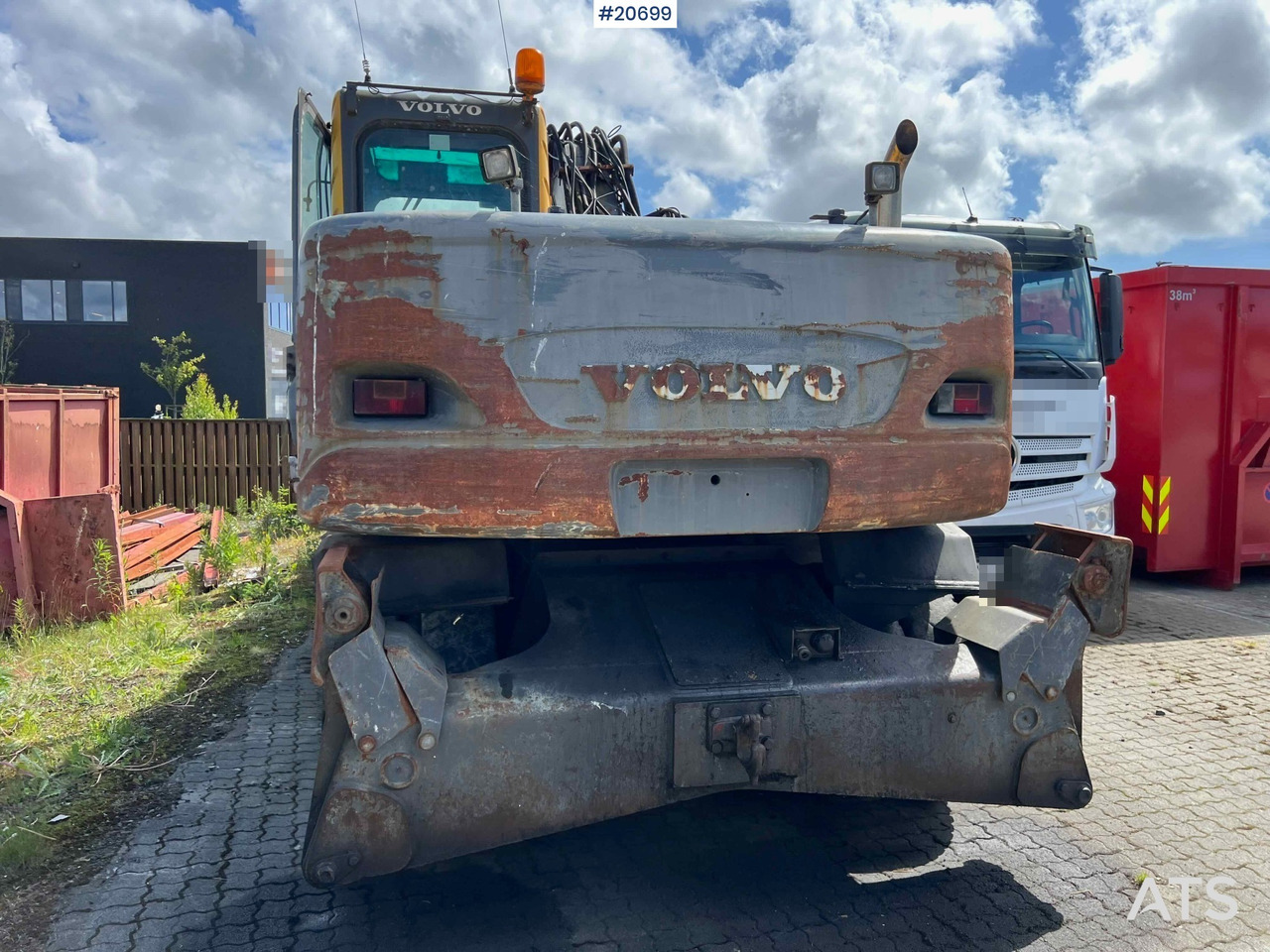 Volvo EW160B - Ελαστιχοφόρος φορτωτής: φωτογραφία 4 Volvo EW160B - Ελαστιχοφόρος φορτωτής: φωτογραφία 4