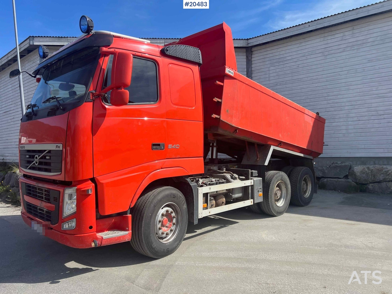 Volvo FH13 540 - Φορτηγό ανατρεπόμενο: φωτογραφία 2 Volvo FH13 540 - Φορτηγό ανατρεπόμενο: φωτογραφία 2