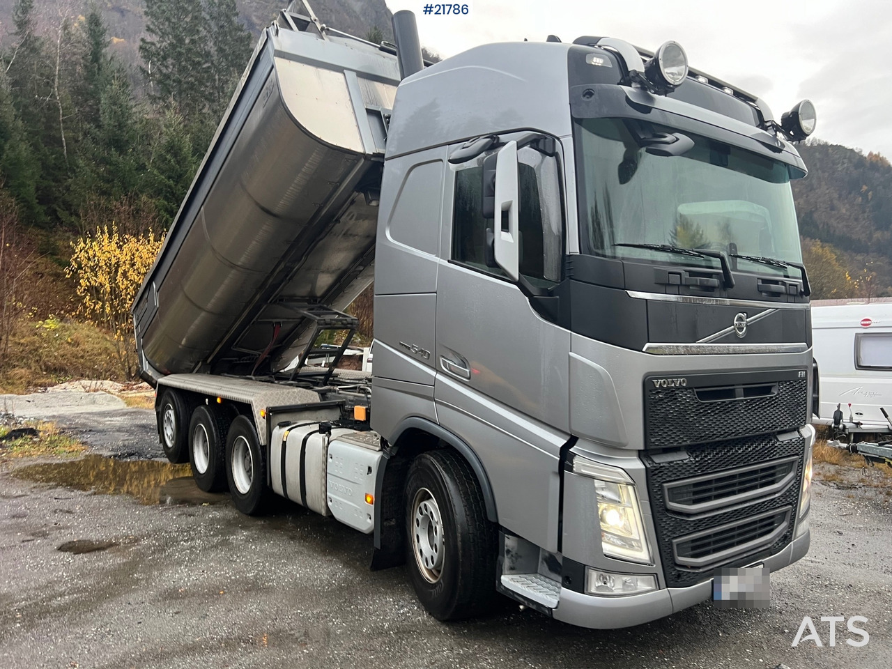Volvo FH540 8x4 asfaltbil m/ mtdk k218 2 akslet asfalthenger - Φορτηγό ανατρεπόμενο: φωτογραφία 4 Volvo FH540 8x4 asfaltbil m/ mtdk k218 2 akslet asfalthenger - Φορτηγό ανατρεπόμενο: φωτογραφία 4