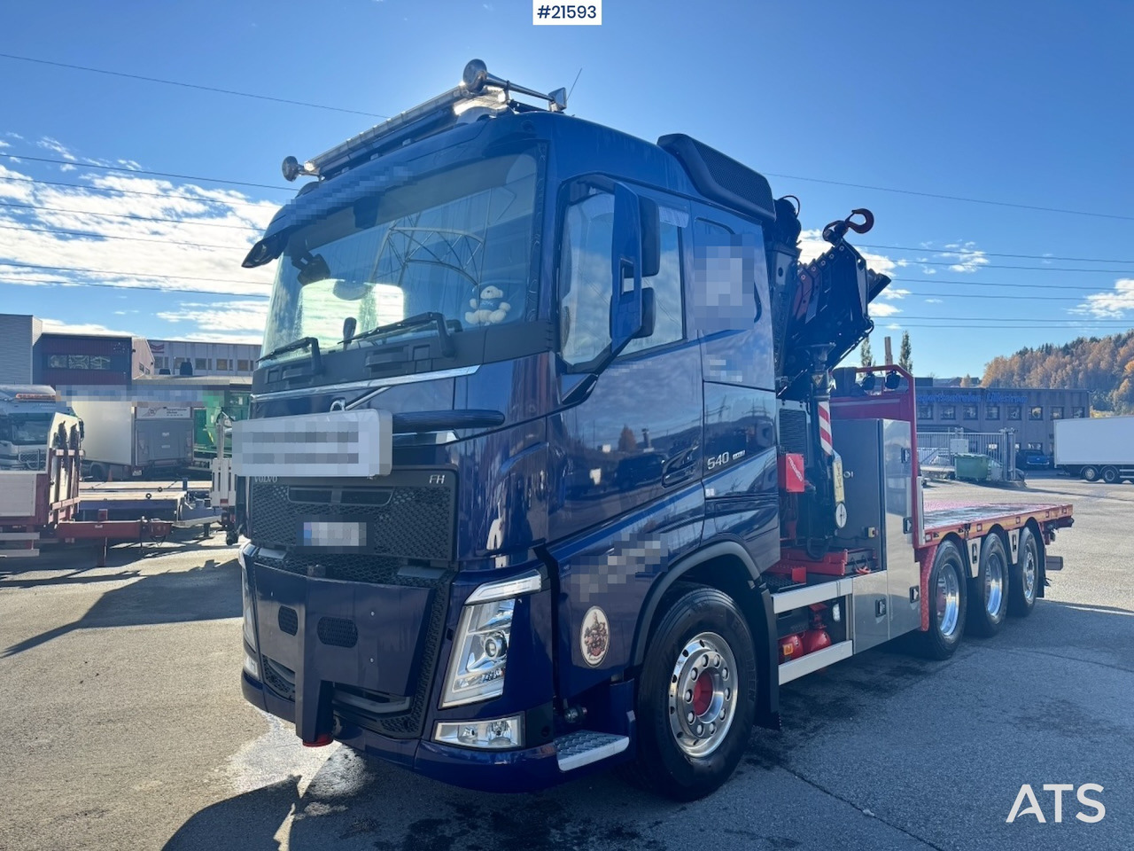 Volvo FH540 Kombibil - Φορτηγό με γερανό: φωτογραφία 1 Volvo FH540 Kombibil - Φορτηγό με γερανό: φωτογραφία 1