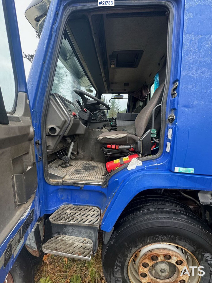 Φορτηγό με γερανό Volvo FL12 m/ 22 t/m Palfinger kran, tømmerflak, Dumperkasse og plan.: φωτογραφία 14