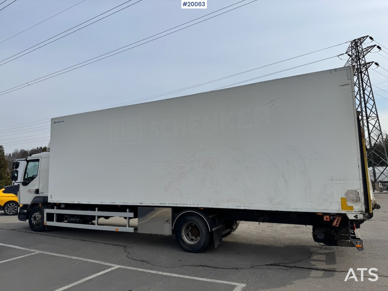 Volvo FL250 - Φορτηγό κόφα: φωτογραφία 2 Volvo FL250 - Φορτηγό κόφα: φωτογραφία 2