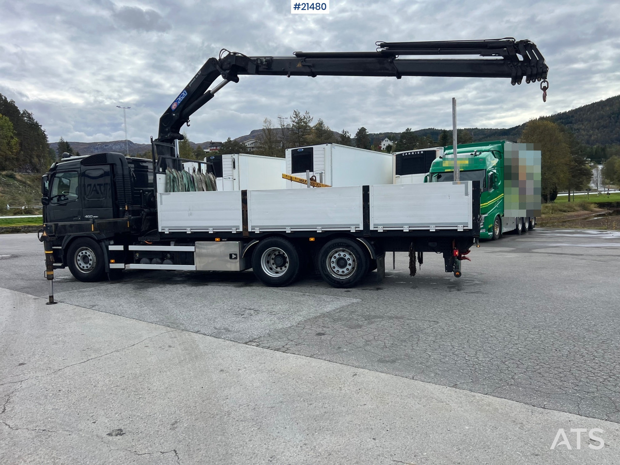 Volvo FM460 6x2 Kranbil m/ 2018 26t/m HMF kran - Φορτηγό με γερανό: φωτογραφία 5 Volvo FM460 6x2 Kranbil m/ 2018 26t/m HMF kran - Φορτηγό με γερανό: φωτογραφία 5