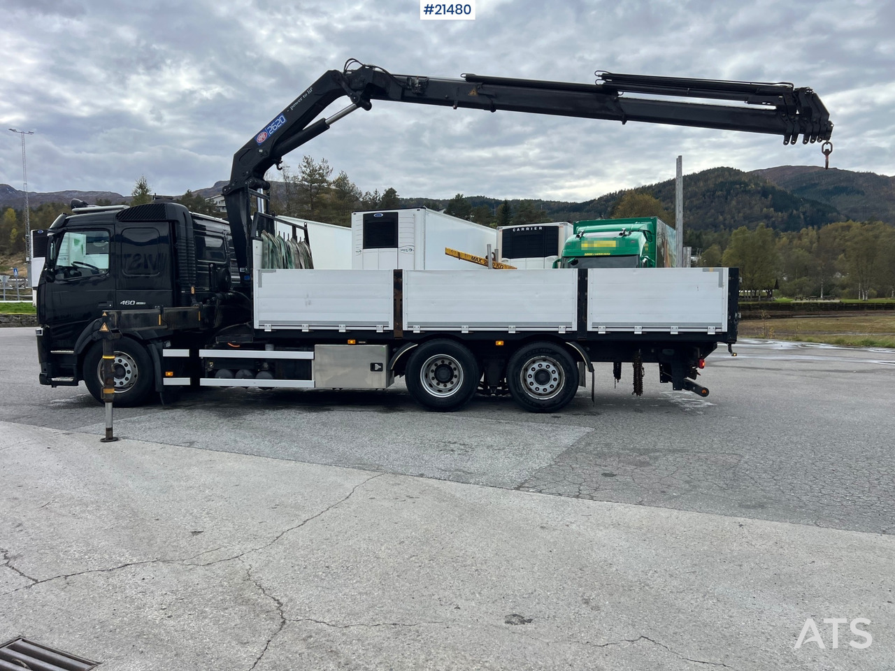 Volvo FM460 6x2 Kranbil m/ 2018 26t/m HMF kran - Φορτηγό με γερανό: φωτογραφία 4 Volvo FM460 6x2 Kranbil m/ 2018 26t/m HMF kran - Φορτηγό με γερανό: φωτογραφία 4