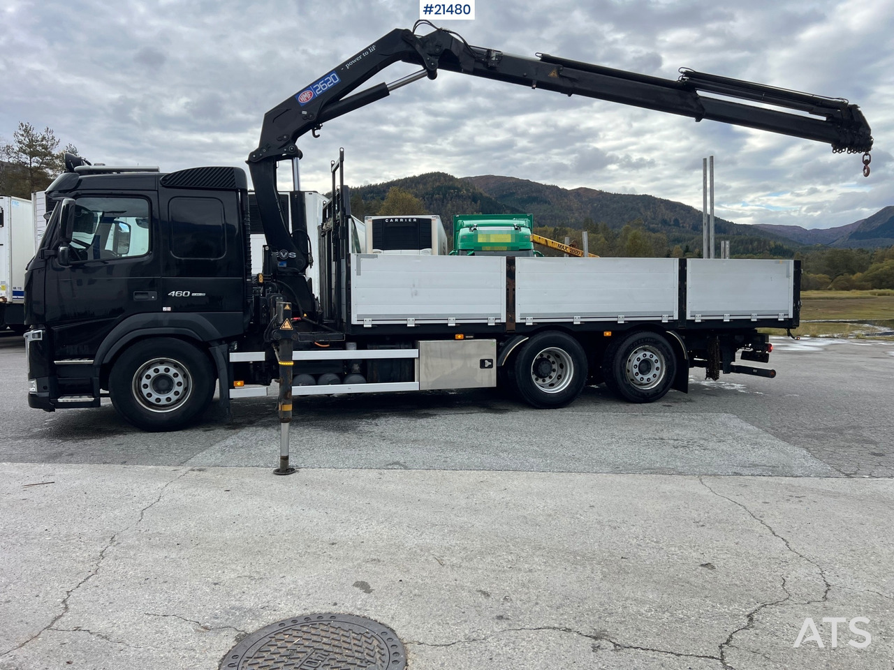 Volvo FM460 6x2 Kranbil m/ 2018 26t/m HMF kran - Φορτηγό με γερανό: φωτογραφία 2 Volvo FM460 6x2 Kranbil m/ 2018 26t/m HMF kran - Φορτηγό με γερανό: φωτογραφία 2