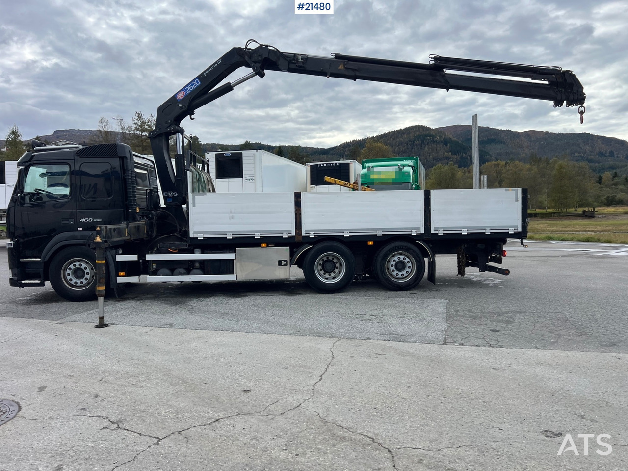 Volvo FM460 6x2 Kranbil m/ 2018 26t/m HMF kran - Φορτηγό με γερανό: φωτογραφία 3 Volvo FM460 6x2 Kranbil m/ 2018 26t/m HMF kran - Φορτηγό με γερανό: φωτογραφία 3