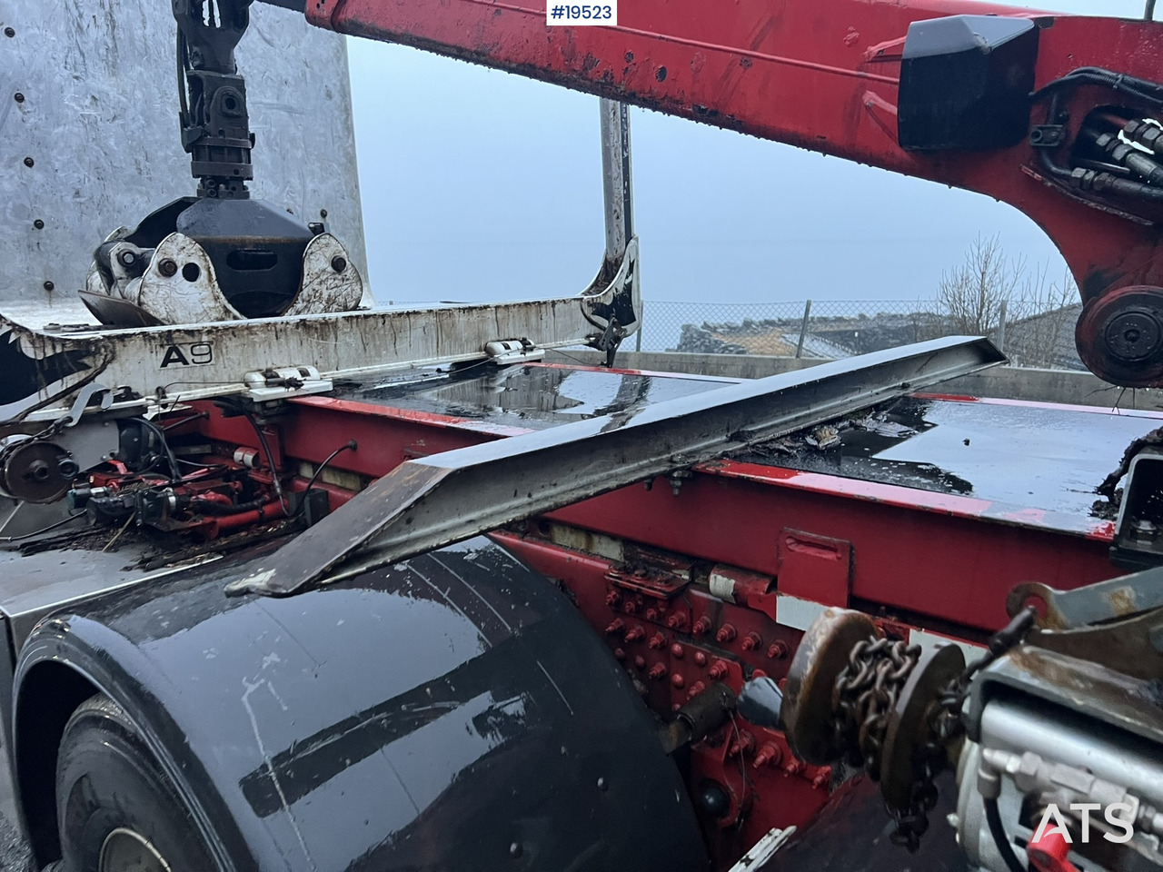 Φορτηγό ξυλείας Volvo Fh540 8x4 Tømmerbil m/ 2016 M110L80 Palfinger krane og tømmerklype: φωτογραφία 30