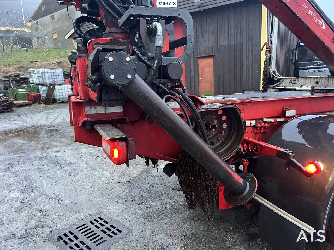 Φορτηγό ξυλείας Volvo Fh540 8x4 Tømmerbil m/ 2016 M110L80 Palfinger krane og tømmerklype: φωτογραφία 41