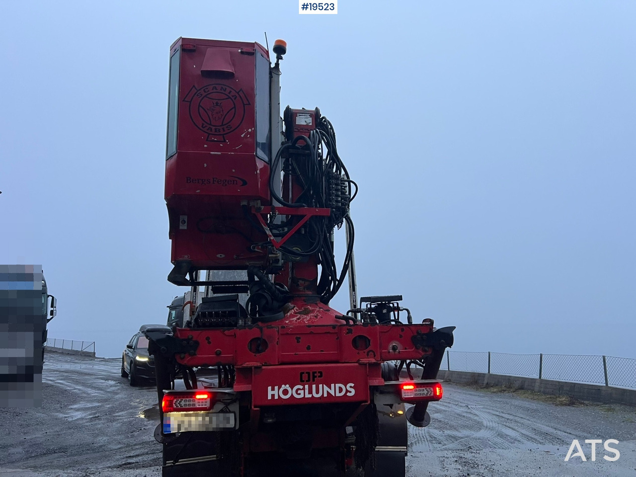 Φορτηγό ξυλείας Volvo Fh540 8x4 Tømmerbil m/ 2016 M110L80 Palfinger krane og tømmerklype: φωτογραφία 35