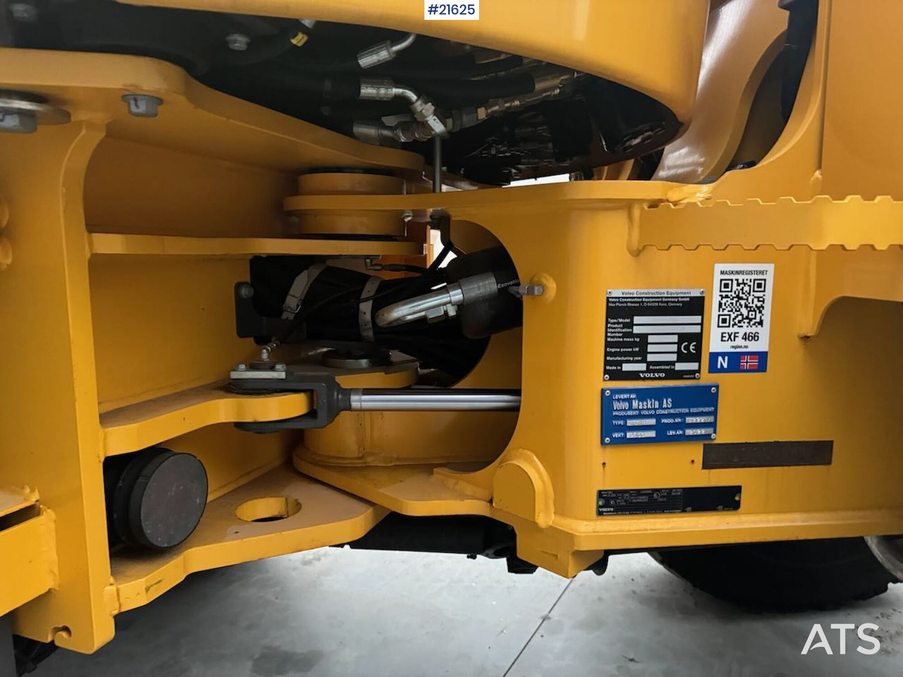 Ελαστιχοφόρος φορτωτής Volvo L45H Hjullaster m/ mye utstyr! kun 103 timer: φωτογραφία 12 Ελαστιχοφόρος φορτωτής Volvo L45H Hjullaster m/ mye utstyr! kun 103 timer: φωτογραφία 12