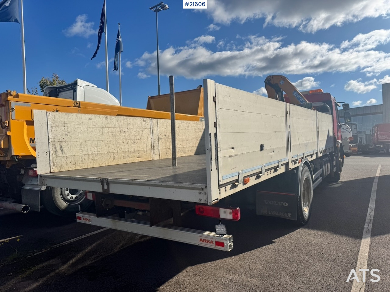 Volvo Volvo FE320 4x2 Kranbil m/ Effer 145 Kran - Φορτηγό με γερανό: φωτογραφία 5 Volvo Volvo FE320 4x2 Kranbil m/ Effer 145 Kran - Φορτηγό με γερανό: φωτογραφία 5