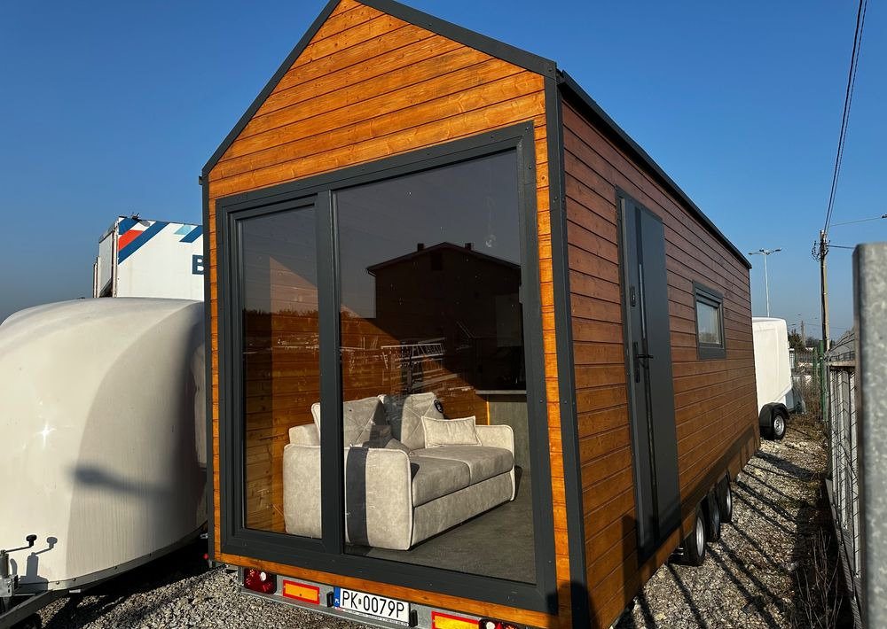 Boro Drewniany DOMEK MOBILNY na przyczepie 7,5m x 2,5m - Ρυμουλκούμενο τροχόσπιτο: φωτογραφία 1 Boro Drewniany DOMEK MOBILNY na przyczepie 7,5m x 2,5m - Ρυμουλκούμενο τροχόσπιτο: φωτογραφία 1
