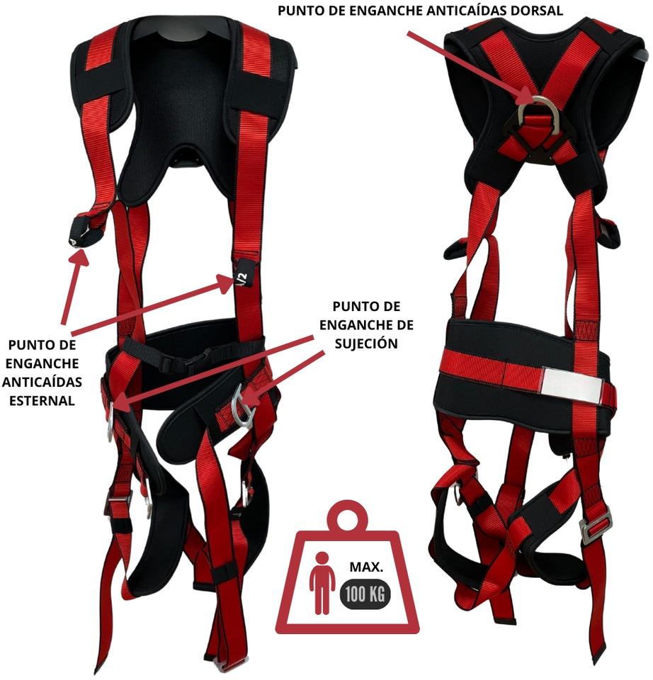 SAFETY HARNESS FARNE00028 - Παρελκόμενα για Γερανός παπαγάλος: φωτογραφία 3 SAFETY HARNESS FARNE00028 - Παρελκόμενα για Γερανός παπαγάλος: φωτογραφία 3