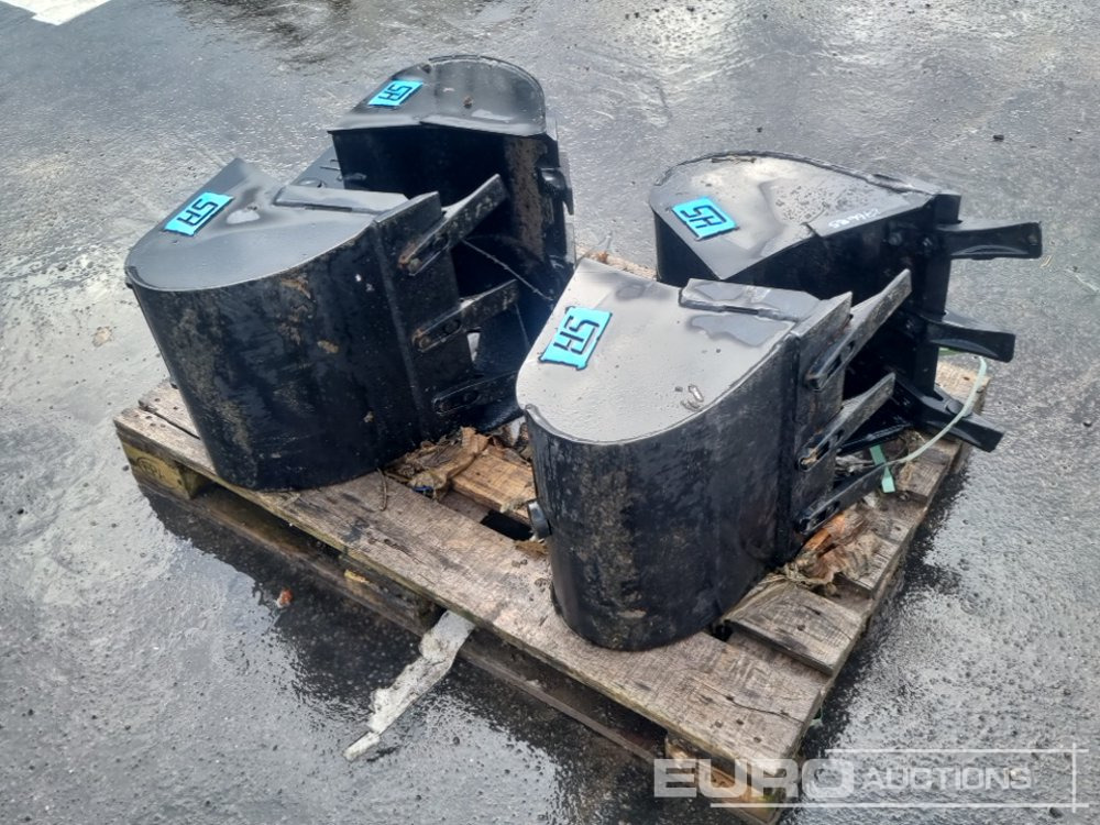 16" (2 of), 18" (2 of) Digging Buckets to suit Mini Excavator - Κουβάς: φωτογραφία 2 16" (2 of), 18" (2 of) Digging Buckets to suit Mini Excavator - Κουβάς: φωτογραφία 2