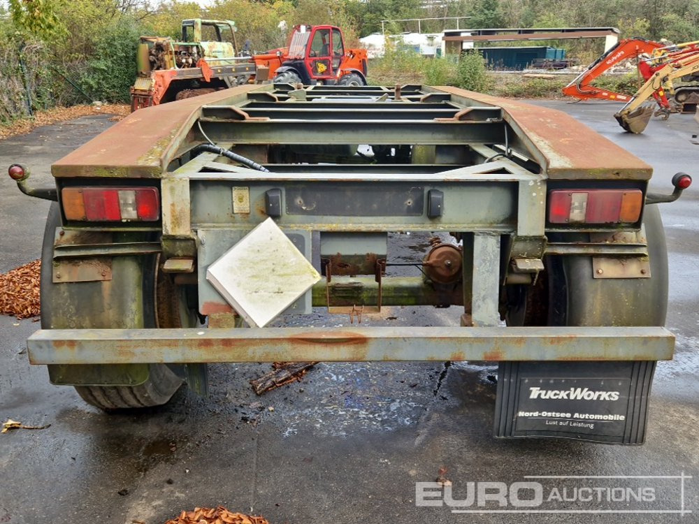 1992 RCA1850-65HE Twin Axle Container Trailer, max.18000 kg (German Reg. Docs. Available) - Ρυμούλκα γάντζος/ Αλυσιδάκι: φωτογραφία 4 1992 RCA1850-65HE Twin Axle Container Trailer, max.18000 kg (German Reg. Docs. Available) - Ρυμούλκα γάντζος/ Αλυσιδάκι: φωτογραφία 4