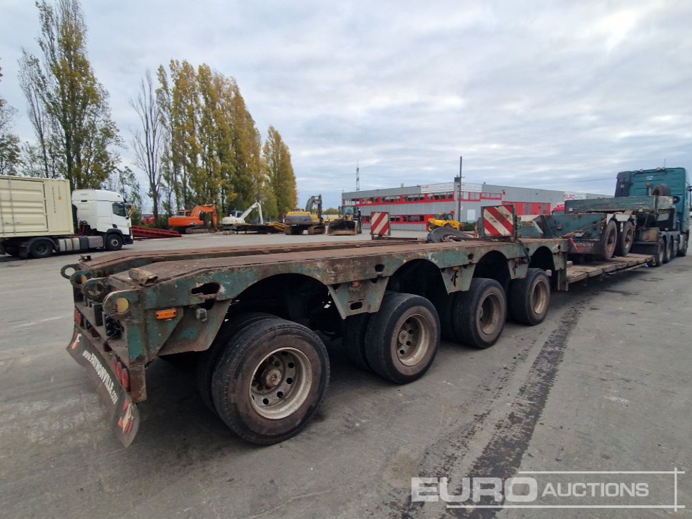 2002 Faymonville 4 Axle Low Loader Trailer, Twin Axle Extension (German Reg. Docs. Available) - Επικαθήμενο με χαμηλό δάπεδο: φωτογραφία 4 2002 Faymonville 4 Axle Low Loader Trailer, Twin Axle Extension (German Reg. Docs. Available) - Επικαθήμενο με χαμηλό δάπεδο: φωτογραφία 4