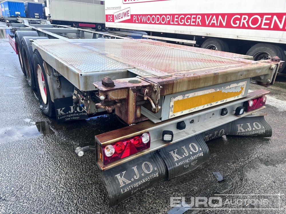 2005 Fliegl 40ft Container Chassis, 3 Axle (Selling Offsite from Krone Used Yard Moerdijk, Netherlands) - Εμπορευματοκιβώτιο: φωτογραφία 1 2005 Fliegl 40ft Container Chassis, 3 Axle (Selling Offsite from Krone Used Yard Moerdijk, Netherlands) - Εμπορευματοκιβώτιο: φωτογραφία 1
