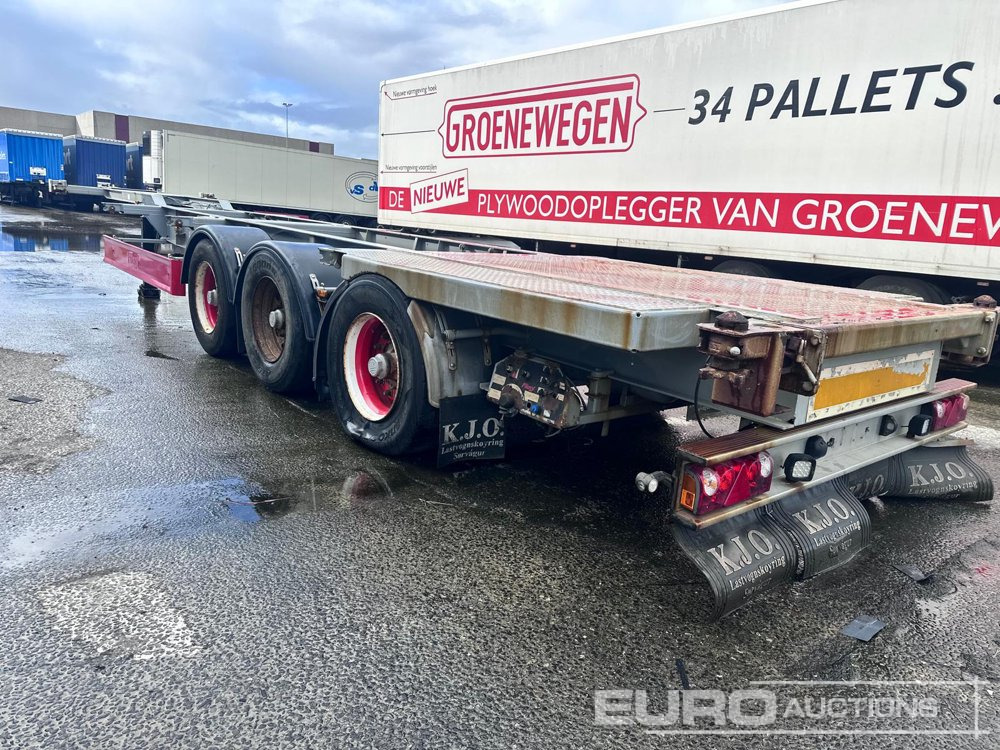 2005 Fliegl 40ft Container Chassis, 3 Axle (Selling Offsite from Krone Used Yard Moerdijk, Netherlands) - Εμπορευματοκιβώτιο: φωτογραφία 2 2005 Fliegl 40ft Container Chassis, 3 Axle (Selling Offsite from Krone Used Yard Moerdijk, Netherlands) - Εμπορευματοκιβώτιο: φωτογραφία 2