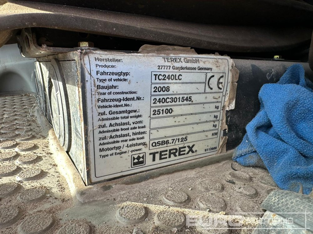 2008 Terex TC240LC - Ερπυστριοφόρος εκσκαφέας: φωτογραφία 4 2008 Terex TC240LC - Ερπυστριοφόρος εκσκαφέας: φωτογραφία 4
